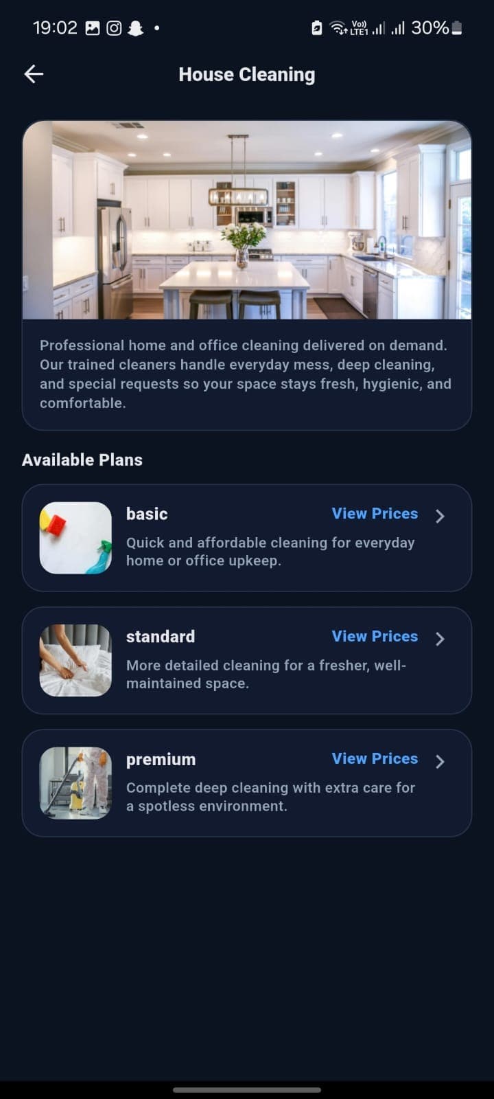 Customer booking flow preview 2