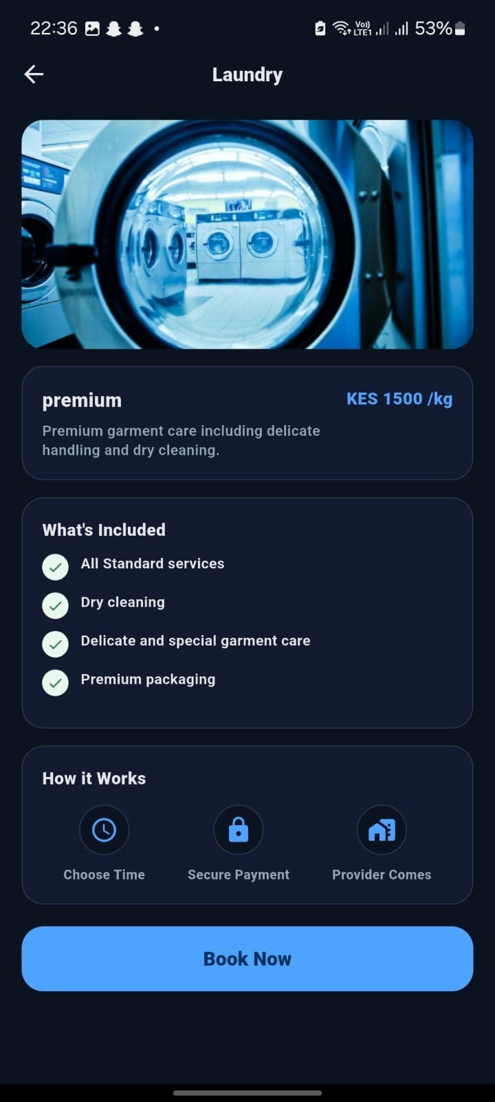 Customer booking flow preview 5